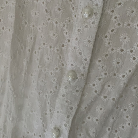 Cute off-shoulder summer white dress - Picture 12 of 12